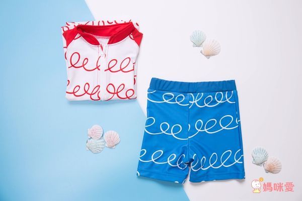 日本設計 D BY DADWAY 高品質兒童防曬泳衣