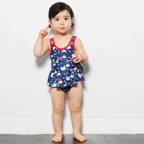 日本設計 D BY DADWAY 高品質兒童防曬泳衣