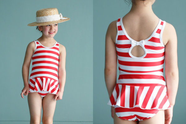 日本設計 D BY DADWAY 高品質兒童防曬泳衣