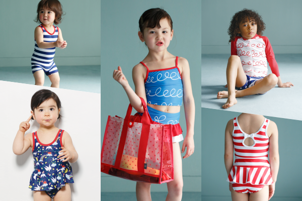 日本設計 D BY DADWAY 高品質兒童防曬泳衣