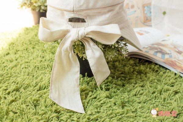 日本 中初 寬大帽檐超輕量純棉遮陽帽