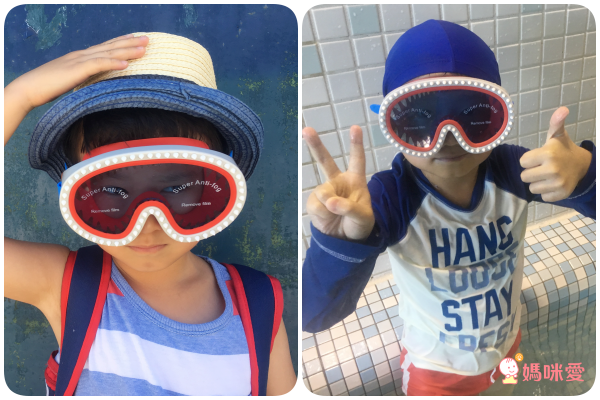 美國 Bling2o 兒童造型泳鏡，抗UV、防起霧，超酷炫登場