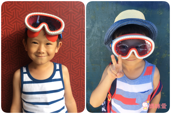 美國 Bling2o 兒童造型泳鏡，抗UV、防起霧，超酷炫登場