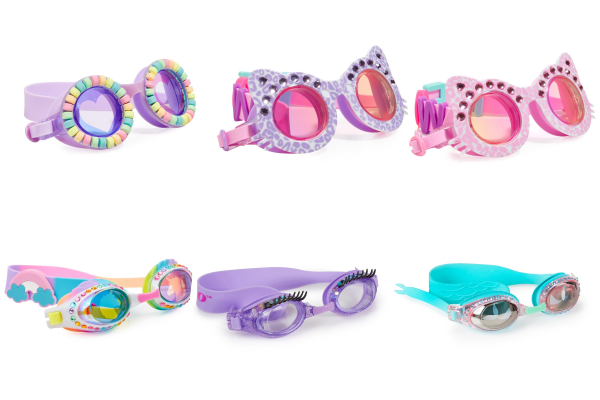 美國 Bling2o 兒童造型泳鏡，抗UV、防起霧，超酷炫登場