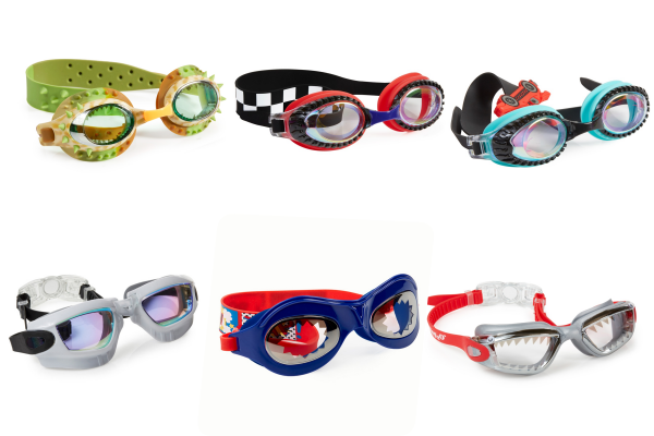 美國 Bling2o 兒童造型泳鏡，抗UV、防起霧，超酷炫登場