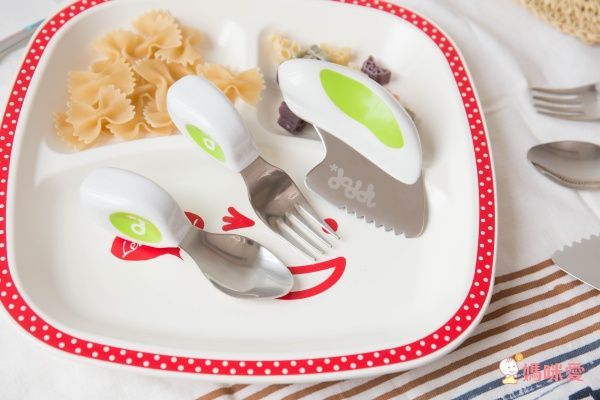 英國Doddl 不鏽鋼餐具,1~5歲嬰幼兒吃飯神器