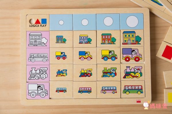 西班牙Akros - 蒙特梭利邏輯遊戲板(每套4組遊戲板)