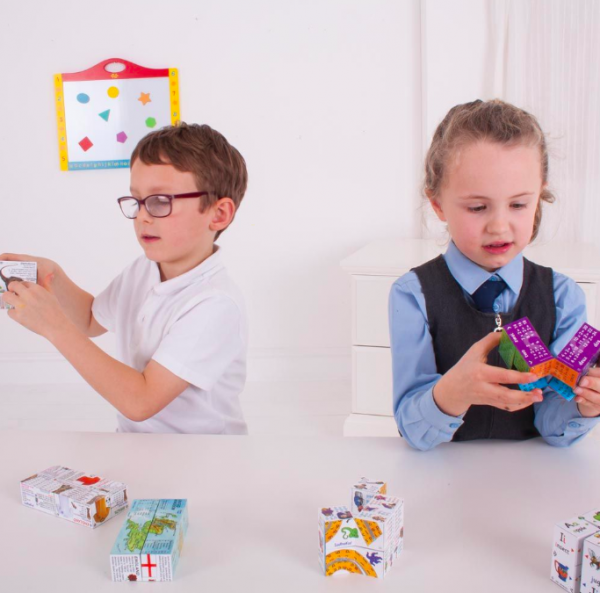 英國Bigjigs Toys - 魔術方塊書(數學乘法表)