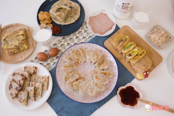 5分鐘快速早餐 ❤【蔥阿伯】無添加手作小麥抓餅/蔥抓餅