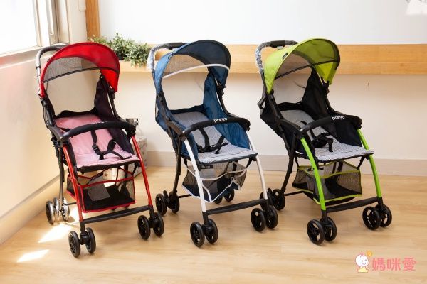新加坡 prego Feather Lite 3.7kgs 秒收超輕量嬰幼兒手推車