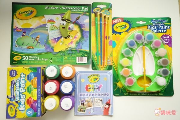 媽咪愛獨家首賣！美國【Crayola 繪兒樂】開學繪畫套組 ❤ 直接包超澎湃！