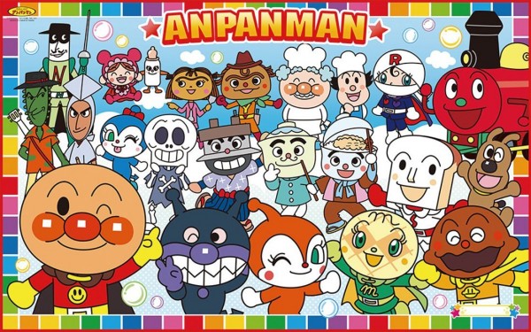 日本麵包超人野餐墊