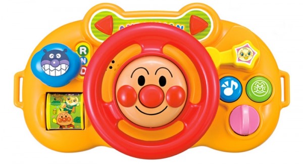 日本麵包超人 方向盤推車玩具