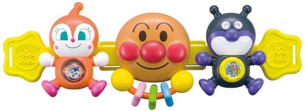 日本麵包超人 星星好朋友推車玩具 