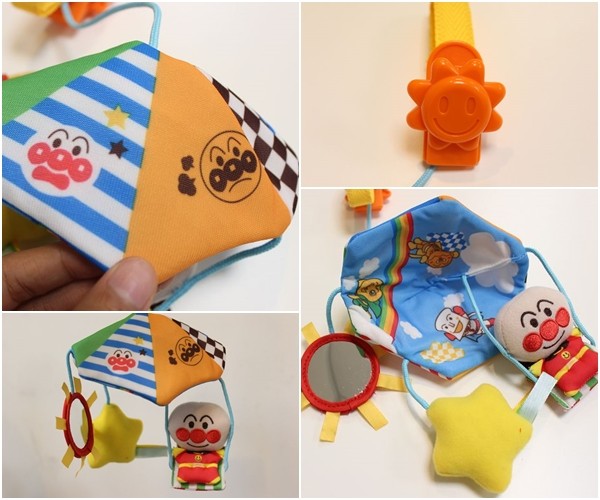 日本麵包超人 晴天傘 2WAY 吊掛玩具