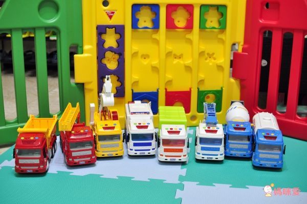 Slider 滑來滑趣 - 聲光磨輪工程車-怪手工程車