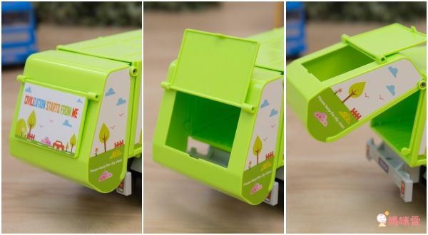 Slider 滑來滑趣 - 聲光磨輪工程車-垃圾車