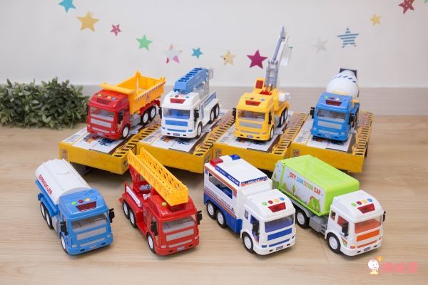 Slider 滑來滑趣 - 聲光磨輪工程車-怪手工程車