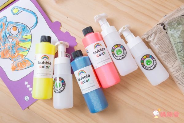 韓國第一美術品牌 SNOWKIDS❤無痕塗鴉蠟筆 / 幻彩手指膏 / 色彩認知泡泡組／水洗塗鴉筆☛100%韓國製造～愛亂畫寶貝必買！