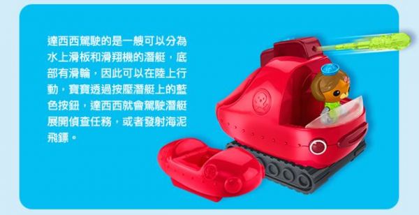 夏天最嗨洗澡玩具 ✕ 艦艇套裝！ ❤【海底小縱隊】模擬救援戲水～好禮三重送