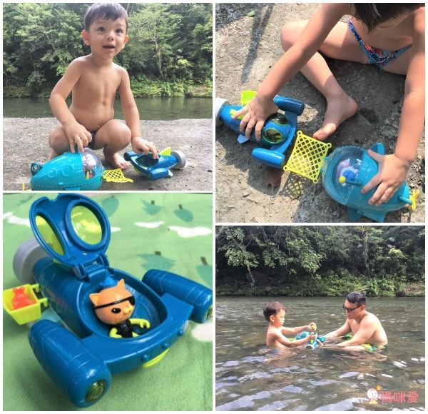 夏天最嗨洗澡玩具 ✕ 艦艇套裝！ ❤【海底小縱隊】模擬救援戲水～好禮三重送