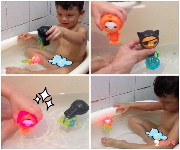 夏天最嗨洗澡玩具 ✕ 艦艇套裝！ ❤【海底小縱隊】模擬救援戲水～好禮三重送