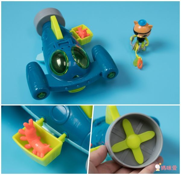 夏天最嗨洗澡玩具 ✕ 艦艇套裝！ ❤【海底小縱隊】模擬救援戲水～好禮三重送