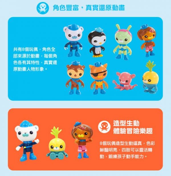 夏天最嗨洗澡玩具 ✕ 艦艇套裝！ ❤【海底小縱隊】模擬救援戲水～好禮三重送