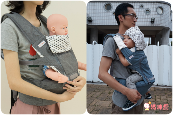 韓國超人氣 POGNAE NO.5 超輕量機能坐墊型背巾