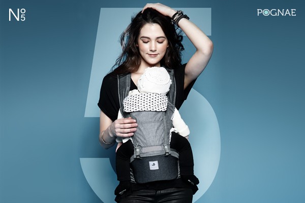 Pognae No.5 超輕量機能坐墊型背巾