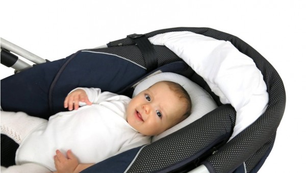 西班牙 mimos 3D 嬰兒頭型枕，睡出完美頭型！