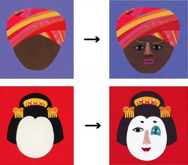 臉的筆記貼紙書2 