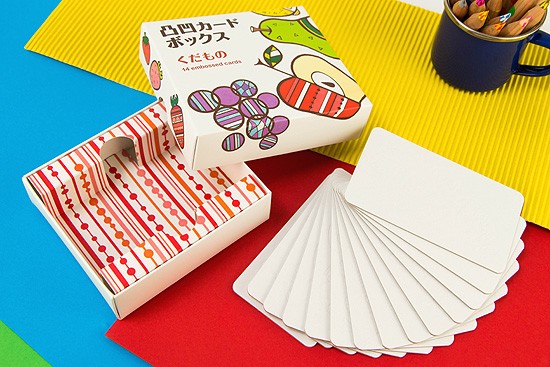 凹凸著色日文單字卡