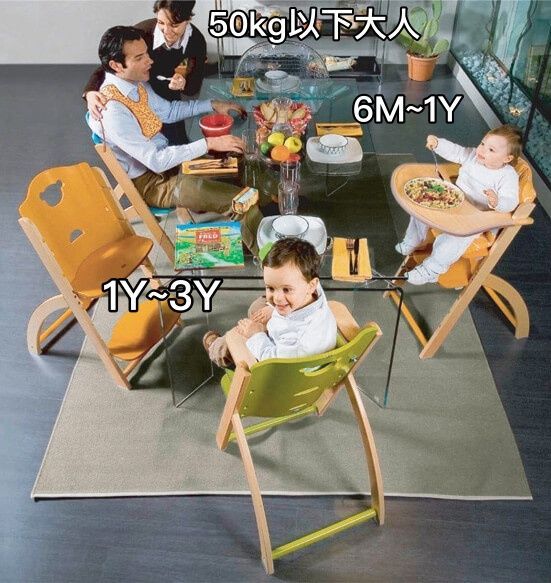 可用到成年！【義大利 Pali 成長型餐椅】高級櫸木圓潤不刮膚