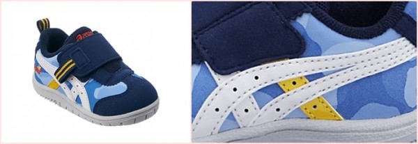 new！日本亞瑟士 Baby 人工皮革面學步鞋