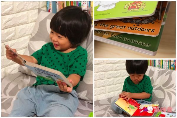 Preschool Prep - 厚紙書-4本