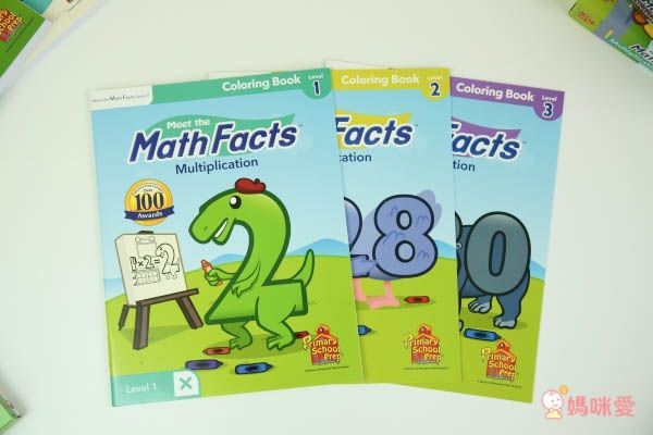 Preschool Prep - 數學豪華大全套-數學10片DVD、Math 練習本、Math 著色本、Math 閃卡、Math 乘除法練習本、Math 乘除法著色本、Math 乘除法閃卡