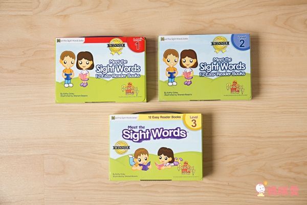 Preschool Prep - 常見字讀本組合-3盒