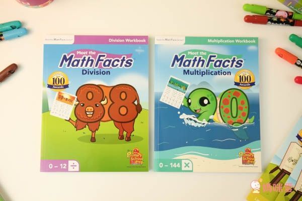Preschool Prep - 數學豪華大全套-數學10片DVD、Math 練習本、Math 著色本、Math 閃卡、Math 乘除法練習本、Math 乘除法著色本、Math 乘除法閃卡