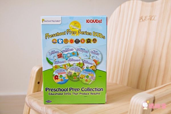 Preschool Prep - 入門最推薦「10片DVD完整組」(基本認知4片+常用單字3片 + 發音 3片)