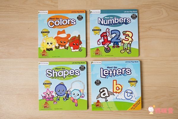 Preschool Prep - 翻翻書-4本