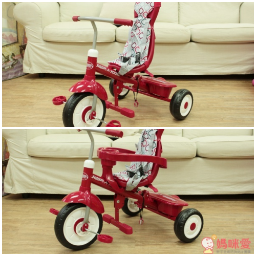 美國【Radio Flyer】滑板車/4 in 1三輪推車/平衡車