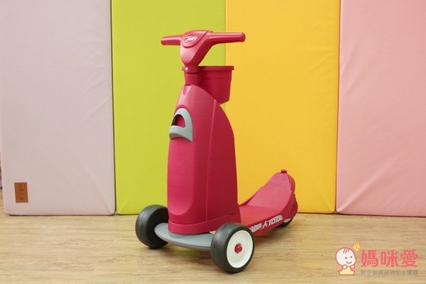 美國【Radio Flyer】滑板車/4 in 1三輪推車/平衡車