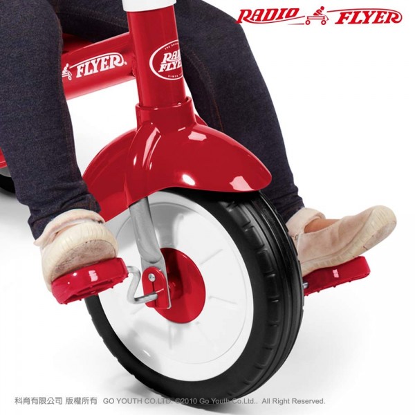 美國【Radio Flyer】滑板車/4 in 1三輪推車/平衡車