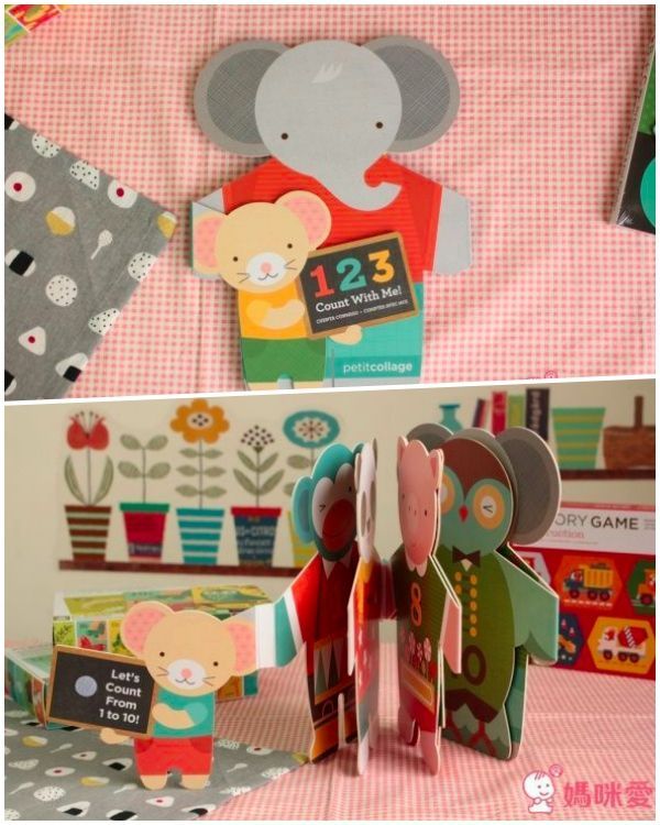 美國 Petit Collage 磁鐵盒／貼紙書 ✫ 繽紛童話風首選