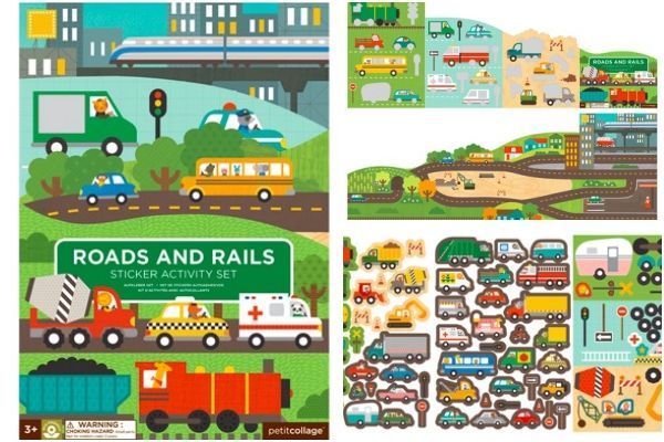 Petit Collage 貼紙書系列