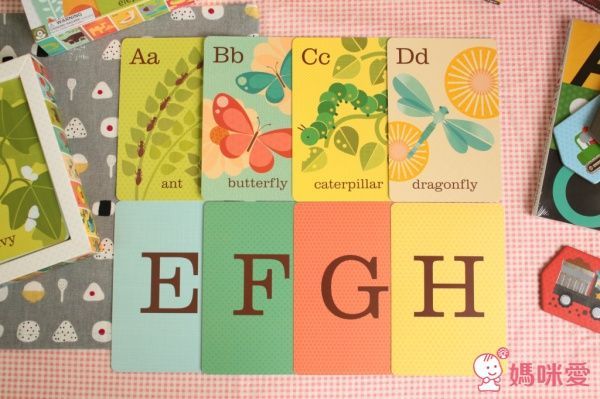 Petit Collage 字母藝術閃卡