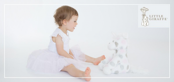 美國原廠正版 Little Giraffe 嬰兒毛毯