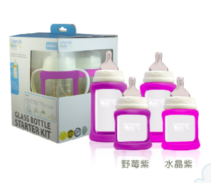 【澳洲 Cherub baby】蒸汽消毒袋/感溫奶瓶 / 防漏杯套 / 牛奶加熱組