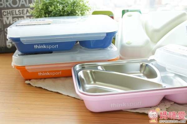 美國Thinkbaby不鏽鋼餐盤